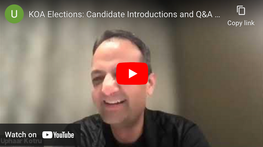 Expressing Myself Candidly During the Introductions and Q&A
